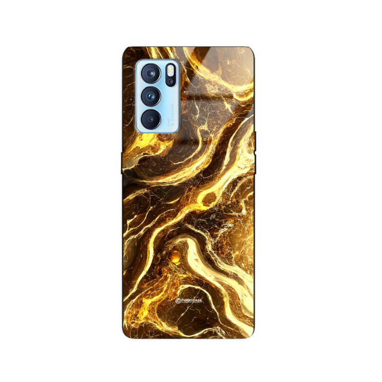 ETUI BLACK GLASS CASE NA TELEFON OPPO RENO 6 ST_MAB-4