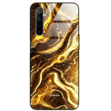 ETUI BLACK GLASS CASE NA TELEFON REALME 6 ST_MAB-4