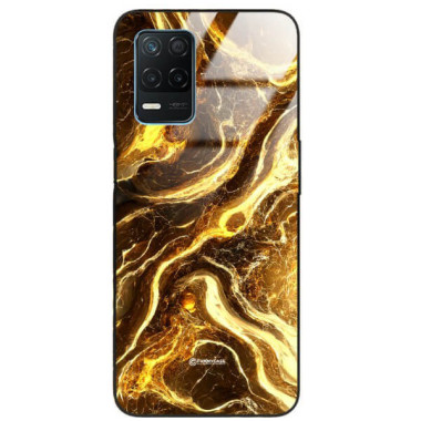 ETUI BLACK GLASS CASE NA TELEFON REALME 8 5G / V13 5G ST_MAB-4