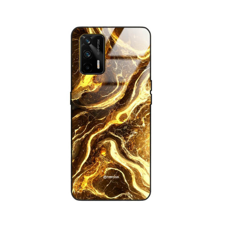 ETUI BLACK GLASS CASE NA TELEFON REALME GT ST_MAB-4