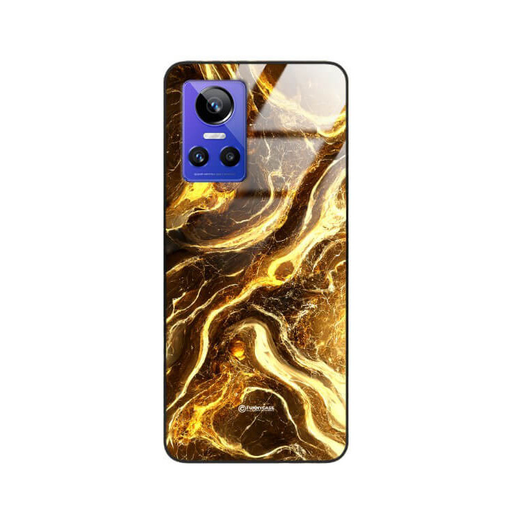 ETUI BLACK GLASS CASE NA TELEFON REALME GT NEO 3 ST_MAB-4