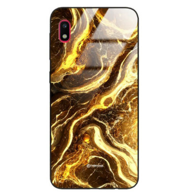 ETUI BLACK GLASS CASE NA TELEFON SAMSUNG GALAXY A10 ST_MAB-4
