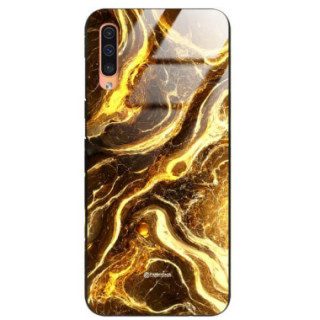 ETUI BLACK GLASS CASE NA TELEFON SAMSUNG GALAXY A50 A30s A50s ST_MAB-4