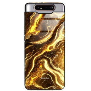 ETUI BLACK GLASS CASE NA TELEFON SAMSUNG GALAXY A80 / A90...