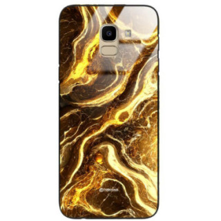 ETUI BLACK GLASS CASE NA TELEFON SAMSUNG GALAXY J6 2018 ST_MAB-4