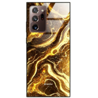 ETUI BLACK GLASS CASE NA TELEFON SAMSUNG GALAXY NOTE 20 ULTRA ST_MAB-4