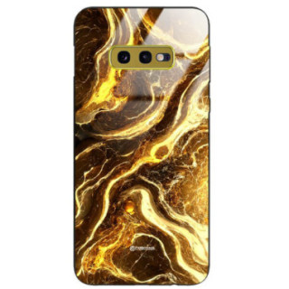 ETUI BLACK GLASS CASE NA TELEFON SAMSUNG GALAXY S10e ST_MAB-4