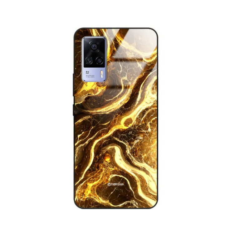 ETUI BLACK GLASS CASE NA TELEFON VIVO S9E ST_MAB-4
