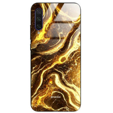 ETUI BLACK GLASS CASE NA TELEFON XIAOMI CC9 Mi A3 LITE ST_MAB-4