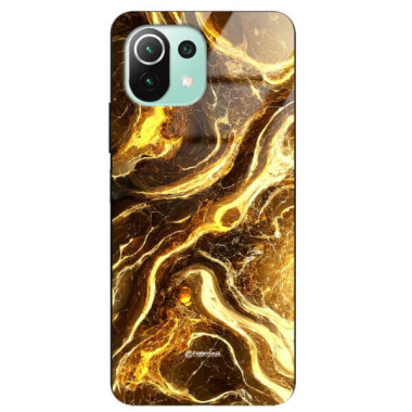 ETUI BLACK GLASS CASE NA TELEFON XIAOMI Mi 11 LITE 4G / 5G  ST_MAB-4