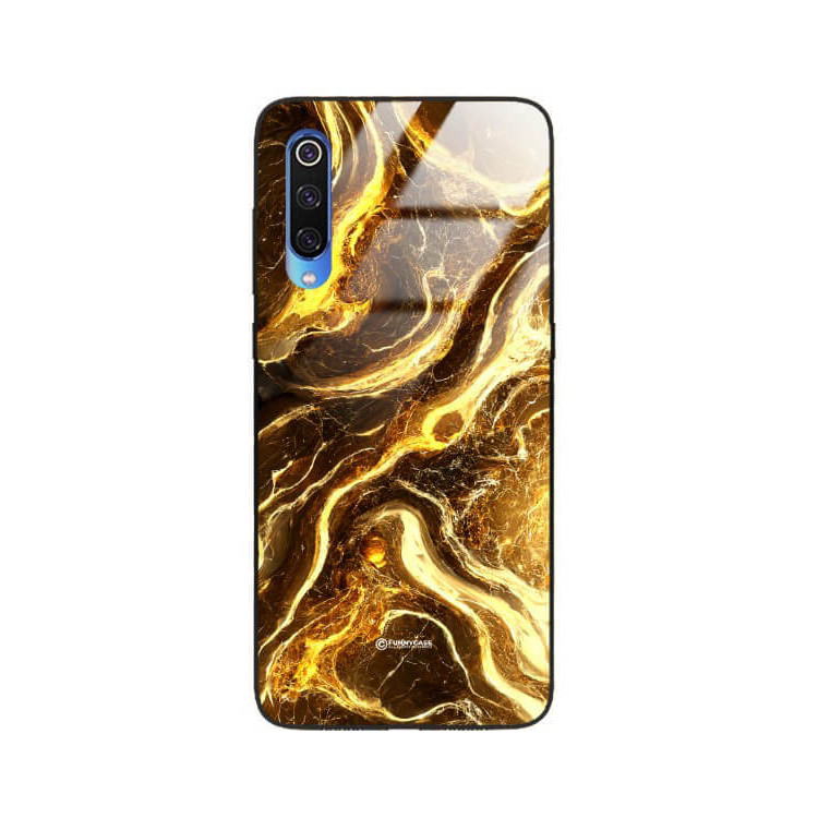 ETUI BLACK GLASS CASE NA TELEFON XIAOMI Mi 9 ST_MAB-4