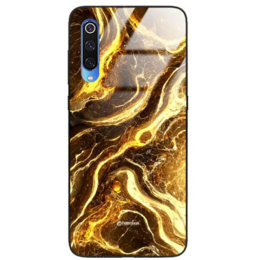 ETUI BLACK GLASS CASE NA TELEFON XIAOMI Mi 9 ST_MAB-4