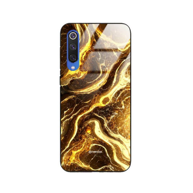 ETUI BLACK GLASS CASE NA TELEFON XIAOMI Mi 9SE ST_MAB-4