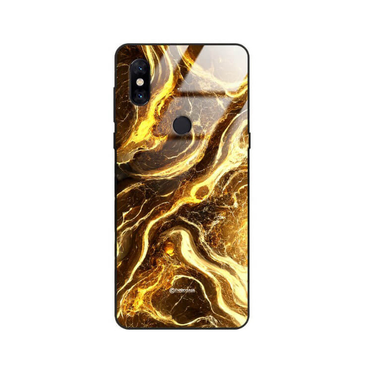 ETUI BLACK GLASS CASE NA TELEFON XIAOMI Mi MIX 3 ST_MAB-4