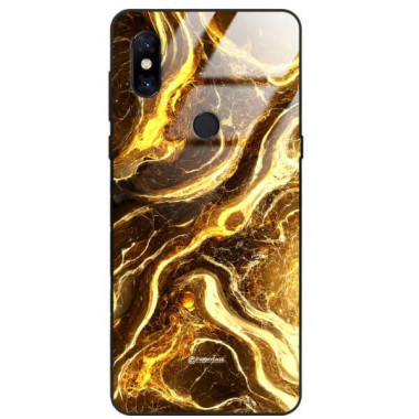 ETUI BLACK GLASS CASE NA TELEFON XIAOMI Mi MIX 3 ST_MAB-4