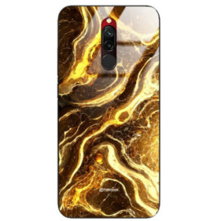 ETUI BLACK GLASS CASE NA TELEFON XIAOMI REDMI 8 ST_MAB-4