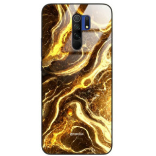 ETUI BLACK GLASS CASE NA TELEFON XIAOMI REDMI 9 ST_MAB-4