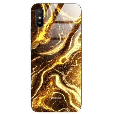 ETUI BLACK GLASS CASE NA TELEFON XIAOMI REDMI 9A ST_MAB-4