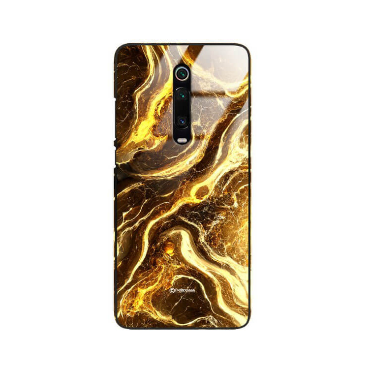 ETUI BLACK GLASS CASE NA TELEFON XIAOMI REDMI K20 / Mi 9T ST_MAB-4