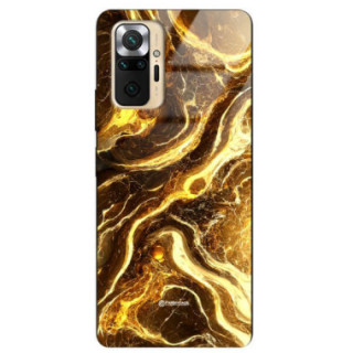 ETUI BLACK GLASS CASE NA TELEFON XIAOMI REDMI NOTE 10 PRO ST_MAB-4