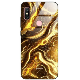 ETUI BLACK GLASS CASE NA TELEFON XIAOMI REDMI NOTE 6 / 6 PRO  ST_MAB-4