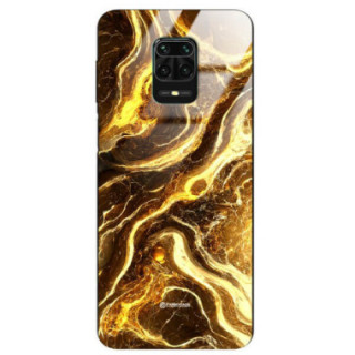 ETUI BLACK GLASS CASE NA TELEFON XIAOMI REDMI NOTE 9S / PRO ST_MAB-4