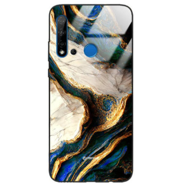 ETUI BLACK GLASS CASE NA TELEFON HUAWEI NOVA 5i / P20 LITE 2019 ST_MAB-5