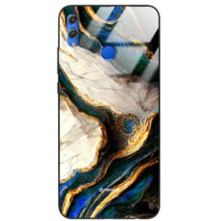 ETUI BLACK GLASS CASE NA TELEFON HUAWEI HONOR 8X ST_MAB-5