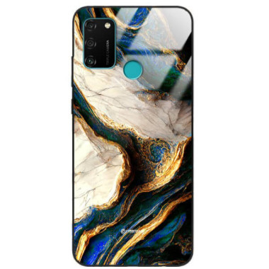 ETUI BLACK GLASS CASE NA TELEFON HUAWEI HONOR 9A ST_MAB-5