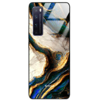 ETUI BLACK GLASS CASE NA TELEFON HUAWEI NOVA 7 PRO ST_MAB-5