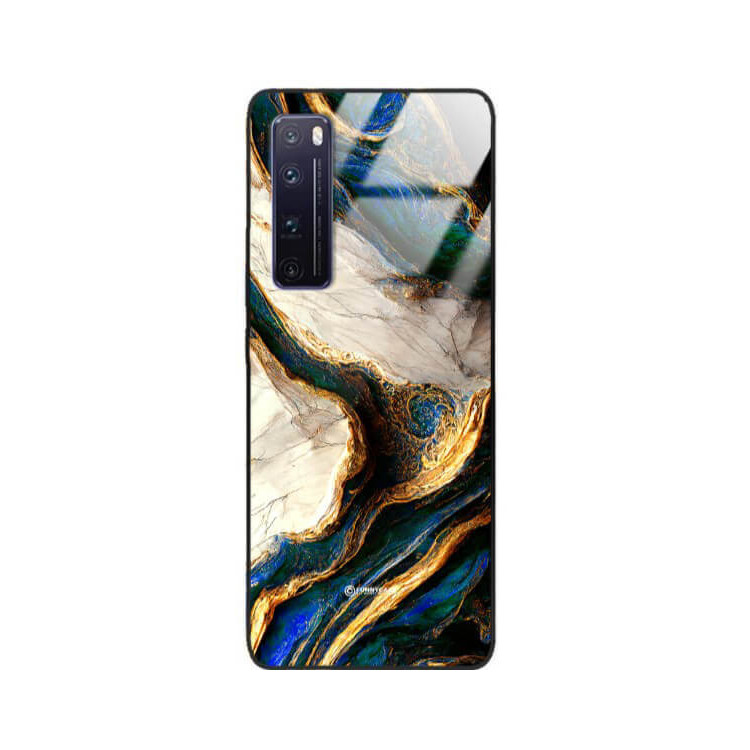 ETUI BLACK GLASS CASE NA TELEFON HUAWEI NOVA 7 PRO ST_MAB-5