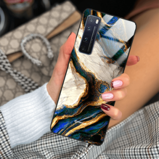 ETUI BLACK GLASS CASE NA TELEFON HUAWEI NOVA 7 PRO ST_MAB-5