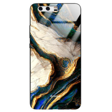 ETUI BLACK GLASS CASE NA TELEFON HUAWEI P10 ST_MAB-5