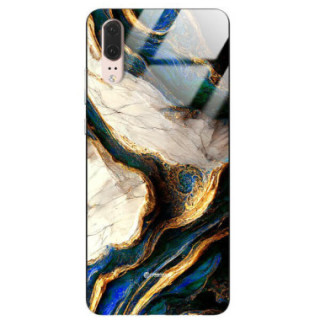 ETUI BLACK GLASS CASE NA TELEFON HUAWEI P20 ST_MAB-5