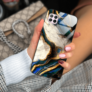 ETUI BLACK GLASS CASE NA TELEFON HUAWEI P40 LITE ST_MAB-5