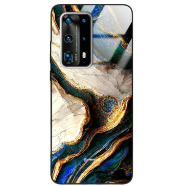 ETUI BLACK GLASS CASE NA TELEFON HUAWEI P40 PRO PLUS ST_MAB-5