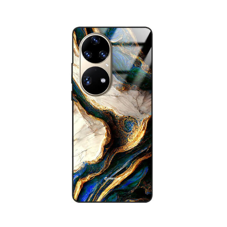 ETUI BLACK GLASS CASE NA TELEFON HUAWEI P50 PRO ST_MAB-5