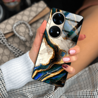 ETUI BLACK GLASS CASE NA TELEFON HUAWEI P50 PRO ST_MAB-5