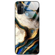 ETUI BLACK GLASS CASE NA TELEFON OPPO A53 ST_MAB-5
