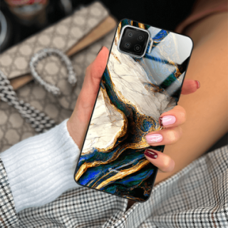 ETUI BLACK GLASS CASE NA TELEFON OPPO A73 / F17 ST_MAB-5