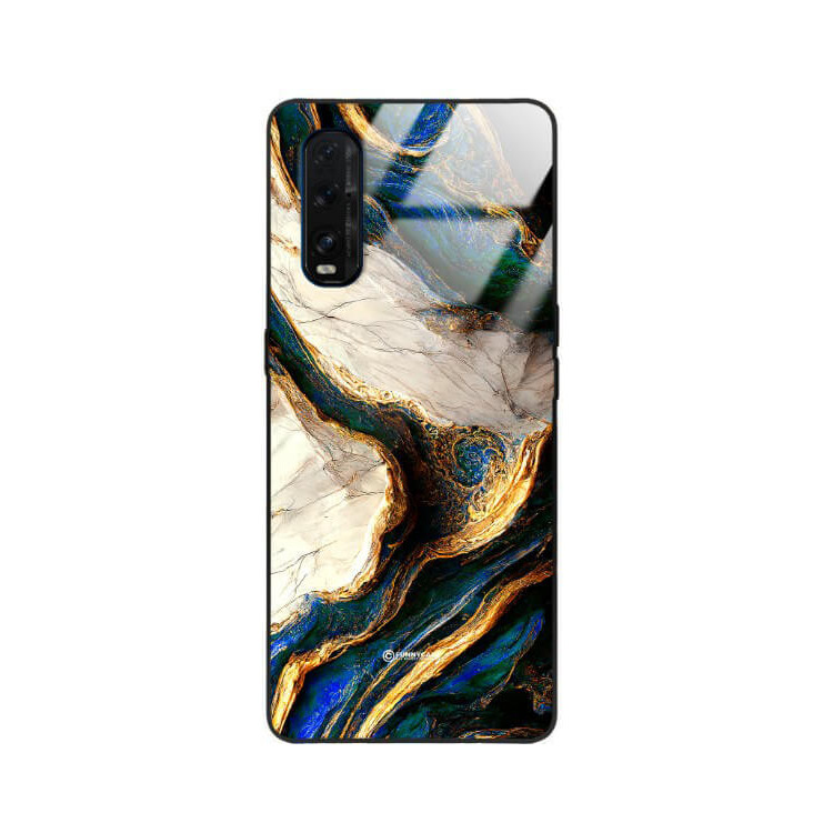 ETUI BLACK GLASS CASE NA TELEFON OPPO FIND X2 ST_MAB-5