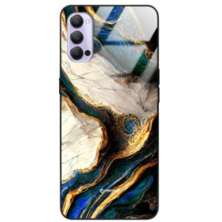 ETUI BLACK GLASS CASE NA TELEFON OPPO RENO 4 ST_MAB-5