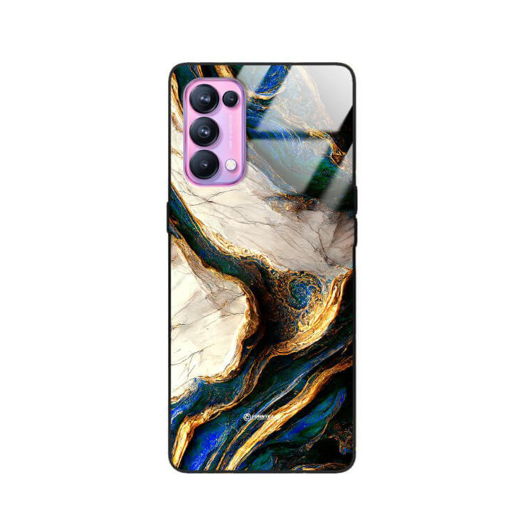 ETUI BLACK GLASS CASE NA TELEFON OPPO RENO 5 PRO ST_MAB-5