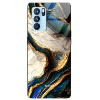 ETUI BLACK GLASS CASE NA TELEFON OPPO RENO 6 ST_MAB-5