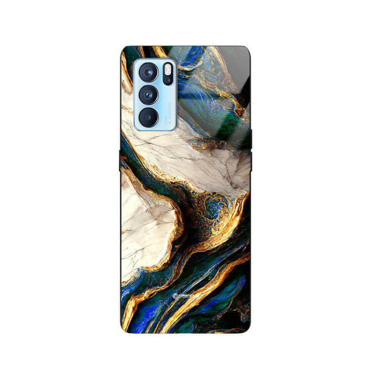 ETUI BLACK GLASS CASE NA TELEFON OPPO RENO 6 ST_MAB-5