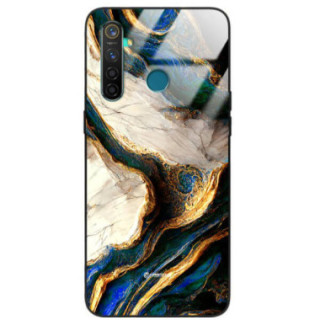 ETUI BLACK GLASS CASE NA TELEFON REALME 5 ST_MAB-5