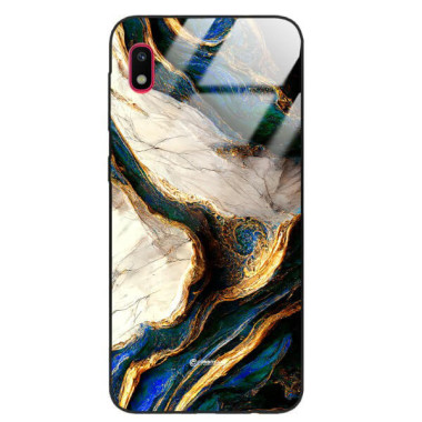 ETUI BLACK GLASS CASE NA TELEFON SAMSUNG GALAXY A10 ST_MAB-5