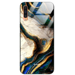 ETUI BLACK GLASS CASE NA TELEFON SAMSUNG GALAXY A50 A30s A50s ST_MAB-5