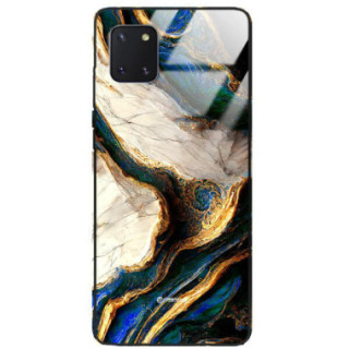 ETUI BLACK GLASS CASE NA TELEFON SAMSUNG GALAXY A81 / NOTE 10 LITE ST_MAB-5