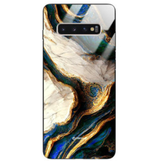 ETUI BLACK GLASS CASE NA TELEFON SAMSUNG GALAXY S10 PLUS ST_MAB-5